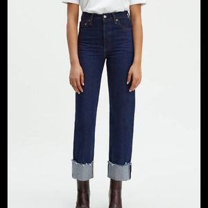 Levi’s Premium Ribcage Straight Ankle